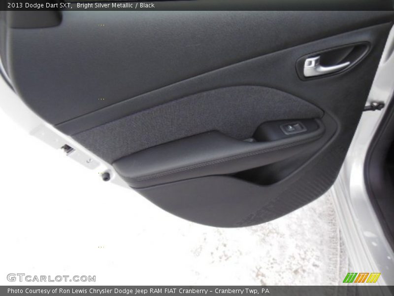 Bright Silver Metallic / Black 2013 Dodge Dart SXT