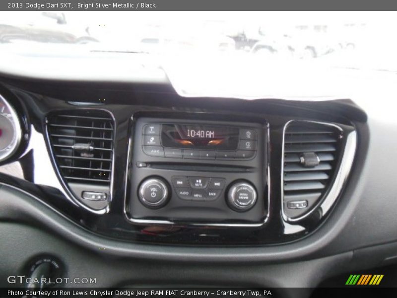 Bright Silver Metallic / Black 2013 Dodge Dart SXT