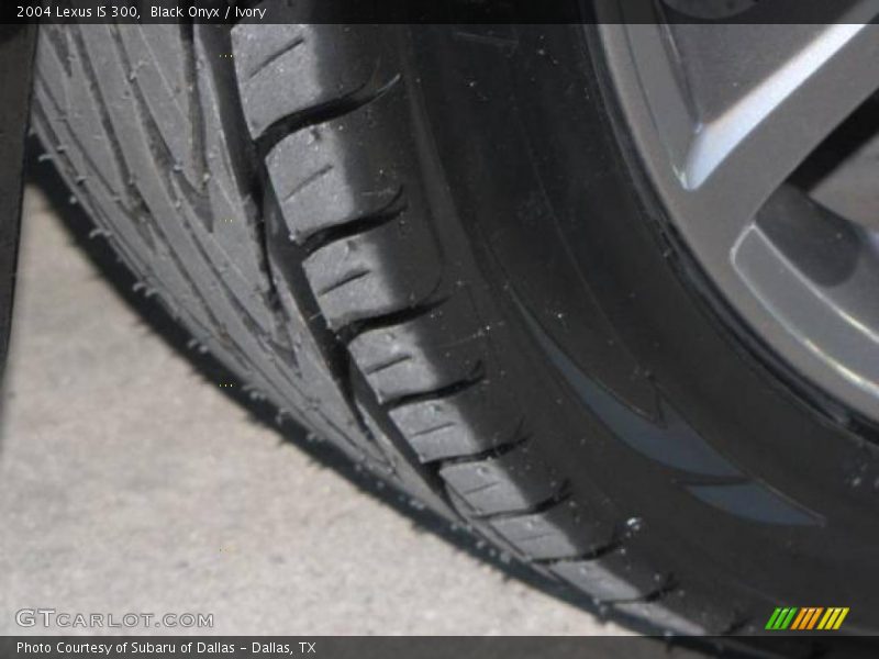 Black Onyx / Ivory 2004 Lexus IS 300