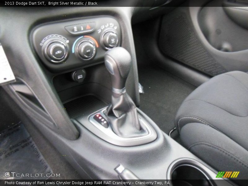 Bright Silver Metallic / Black 2013 Dodge Dart SXT