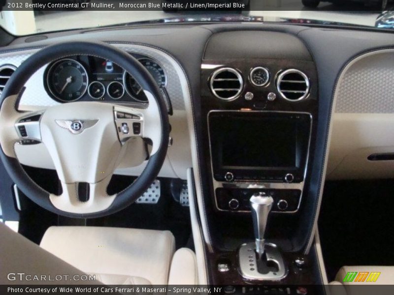 Dashboard of 2012 Continental GT Mulliner