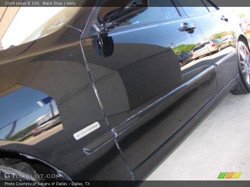 Black Onyx / Ivory 2004 Lexus IS 300