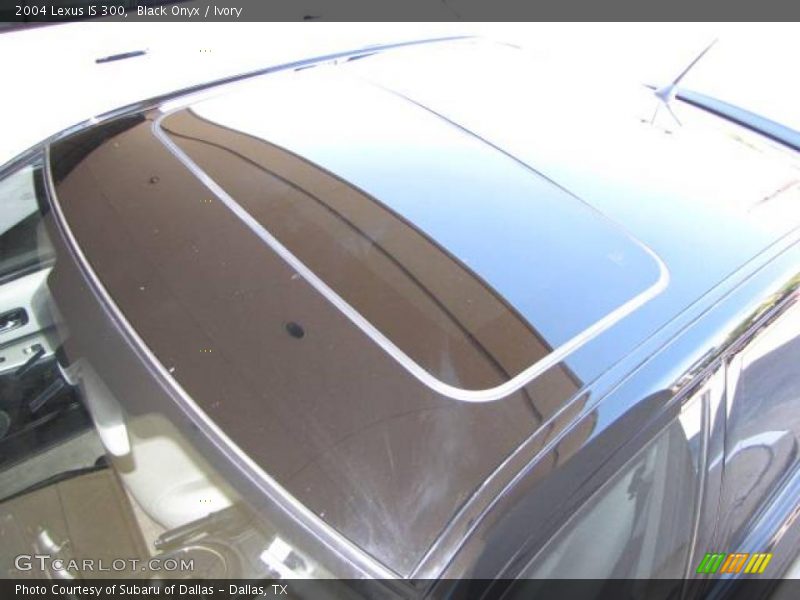 Black Onyx / Ivory 2004 Lexus IS 300