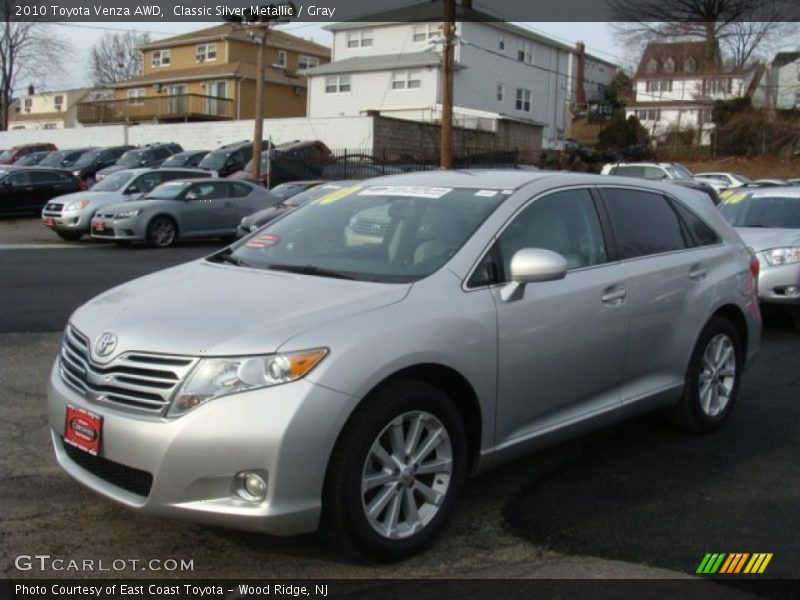 Classic Silver Metallic / Gray 2010 Toyota Venza AWD