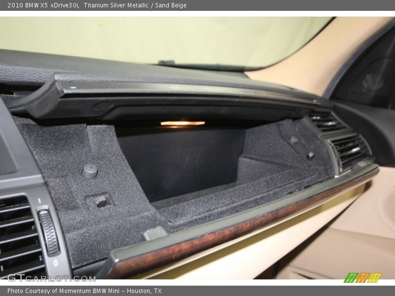Titanium Silver Metallic / Sand Beige 2010 BMW X5 xDrive30i