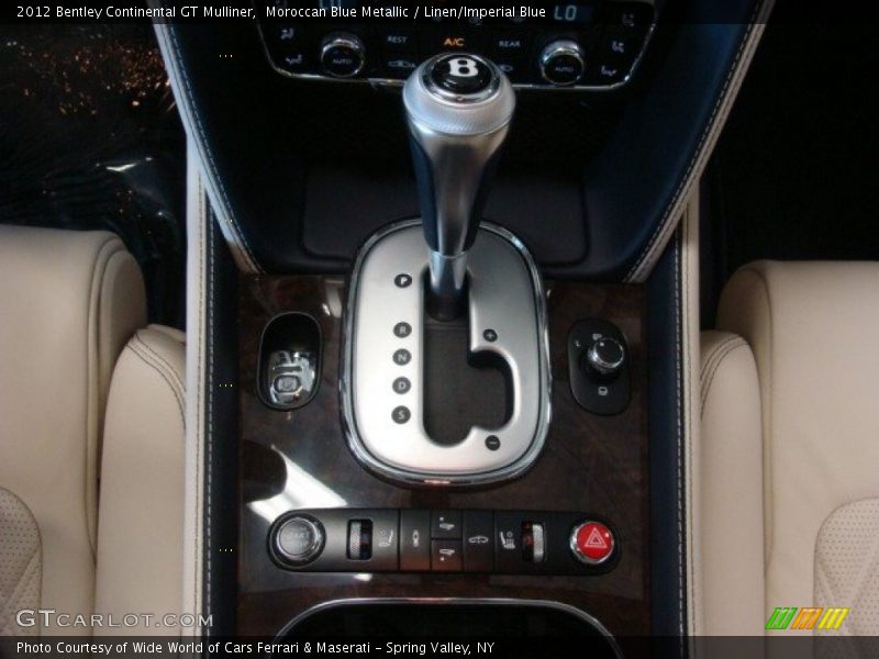  2012 Continental GT Mulliner 6 Speed Automatic Shifter