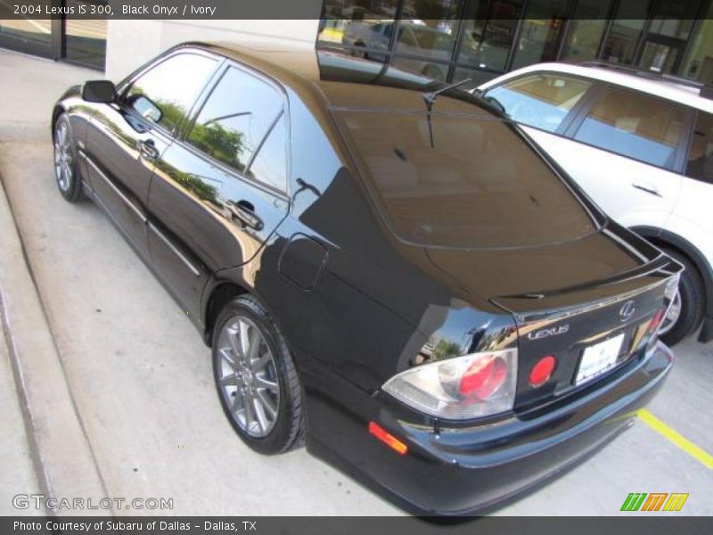 Black Onyx / Ivory 2004 Lexus IS 300