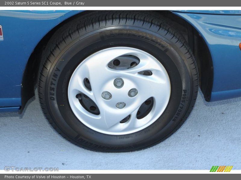 Blue / Gray 2002 Saturn S Series SC1 Coupe