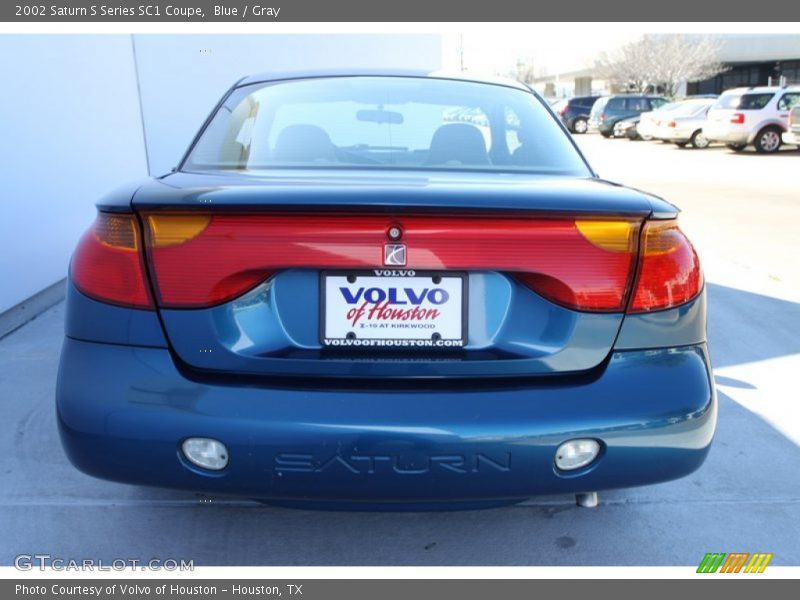 Blue / Gray 2002 Saturn S Series SC1 Coupe