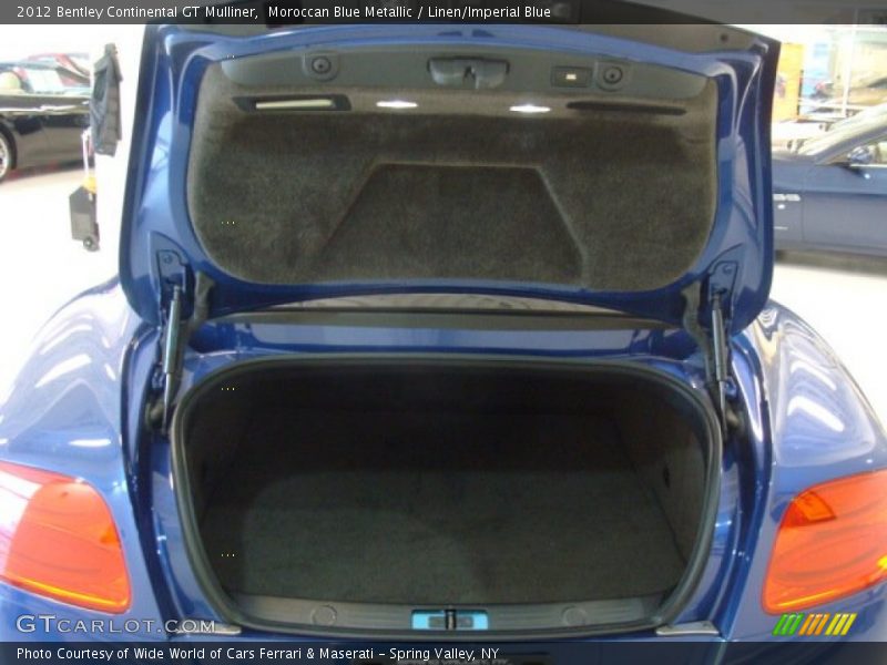  2012 Continental GT Mulliner Trunk
