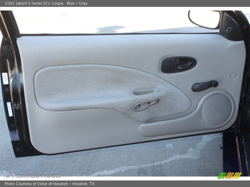 Blue / Gray 2002 Saturn S Series SC1 Coupe