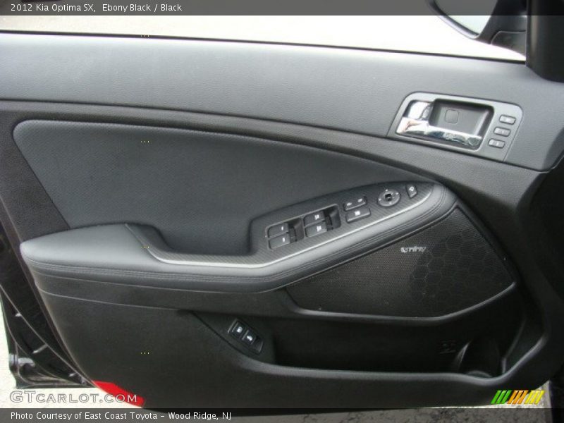 Ebony Black / Black 2012 Kia Optima SX