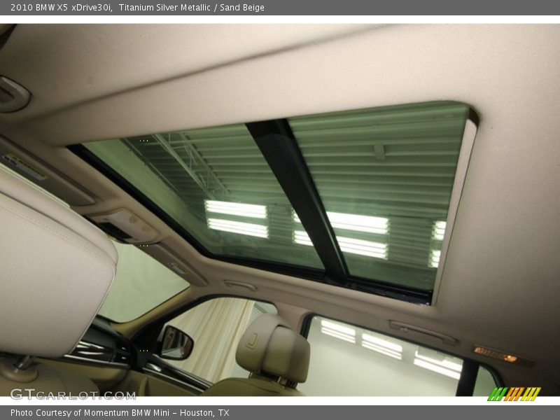 Titanium Silver Metallic / Sand Beige 2010 BMW X5 xDrive30i