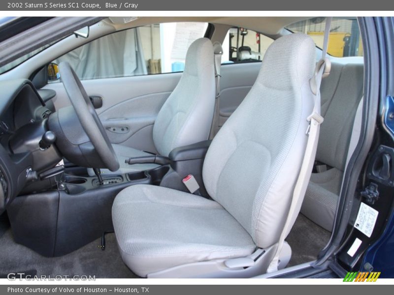 Blue / Gray 2002 Saturn S Series SC1 Coupe