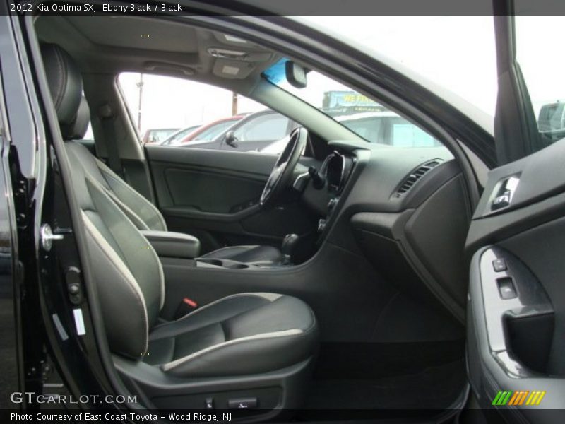 Ebony Black / Black 2012 Kia Optima SX