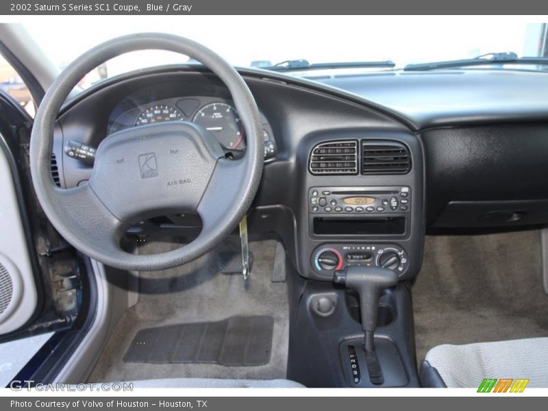 Blue / Gray 2002 Saturn S Series SC1 Coupe