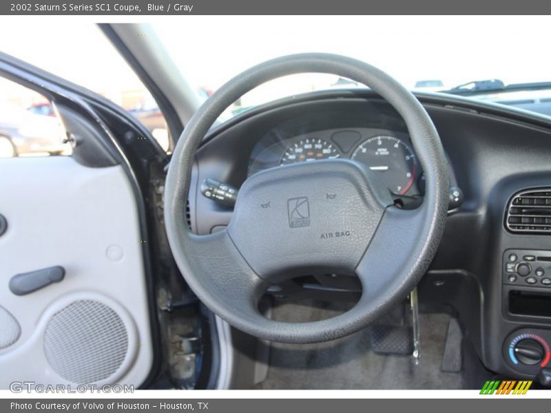 Blue / Gray 2002 Saturn S Series SC1 Coupe