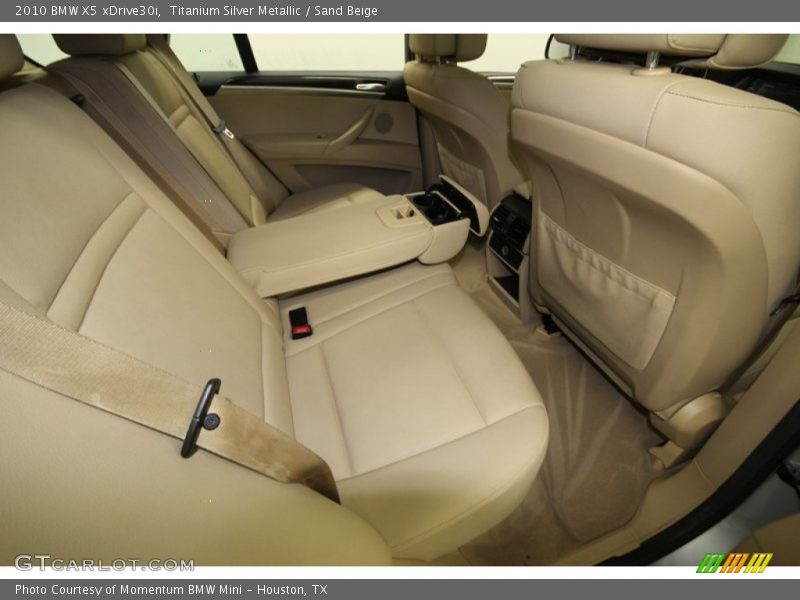 Titanium Silver Metallic / Sand Beige 2010 BMW X5 xDrive30i