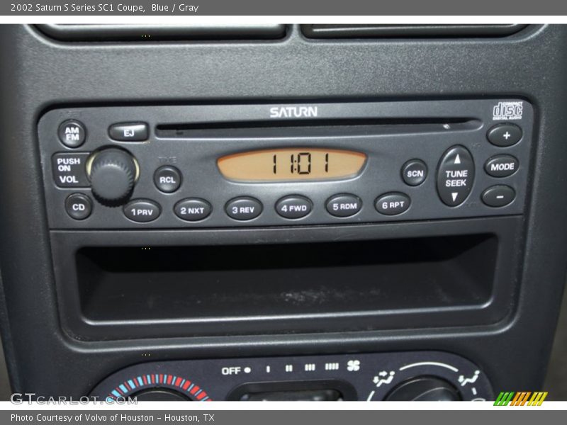 Blue / Gray 2002 Saturn S Series SC1 Coupe