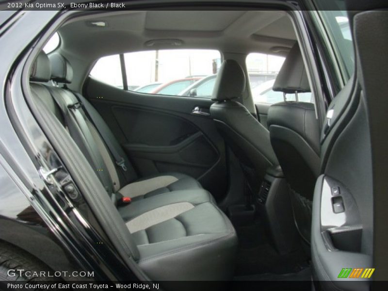 Ebony Black / Black 2012 Kia Optima SX