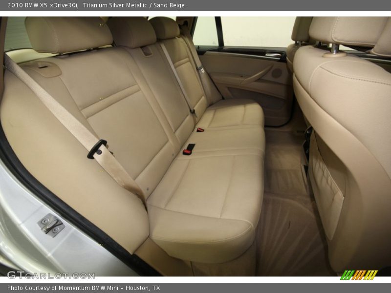 Titanium Silver Metallic / Sand Beige 2010 BMW X5 xDrive30i