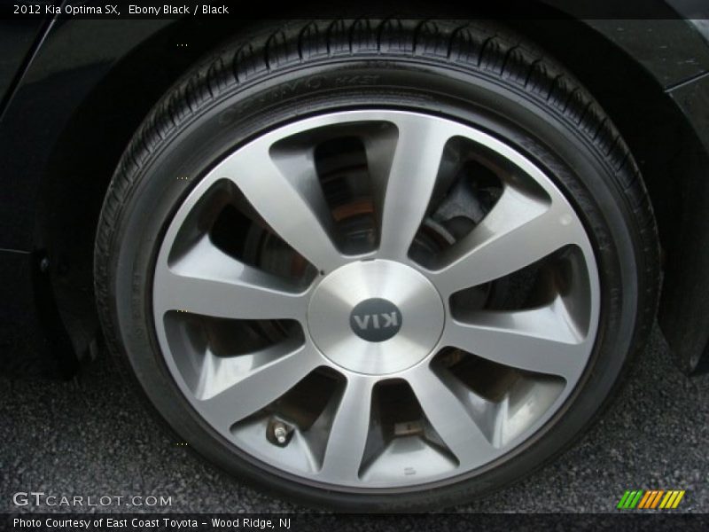 Ebony Black / Black 2012 Kia Optima SX