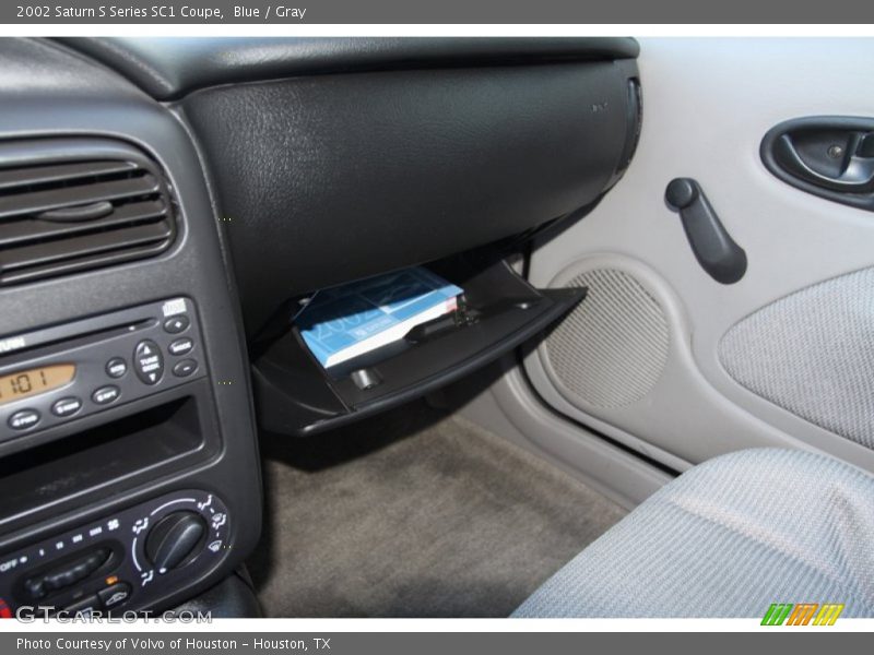 Blue / Gray 2002 Saturn S Series SC1 Coupe
