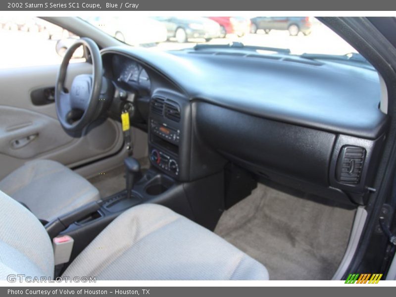 Blue / Gray 2002 Saturn S Series SC1 Coupe