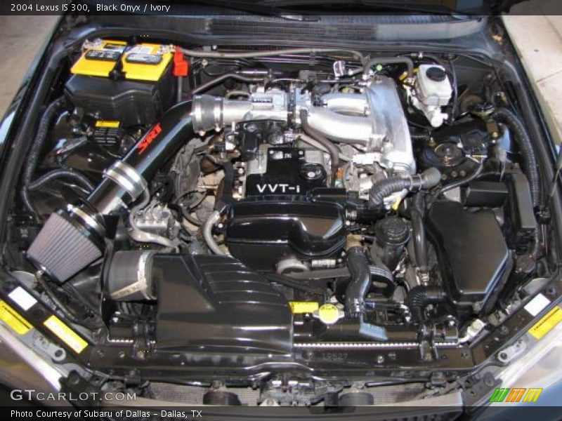 Black Onyx / Ivory 2004 Lexus IS 300