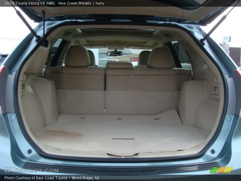 Aloe Green Metallic / Ivory 2010 Toyota Venza V6 AWD
