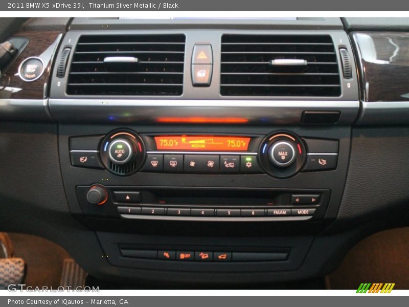 Controls of 2011 X5 xDrive 35i