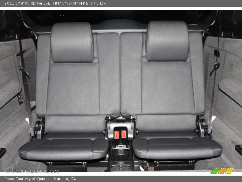 Rear Seat of 2011 X5 xDrive 35i