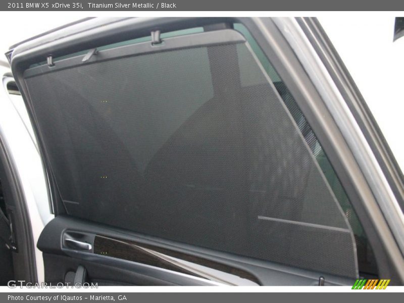Titanium Silver Metallic / Black 2011 BMW X5 xDrive 35i
