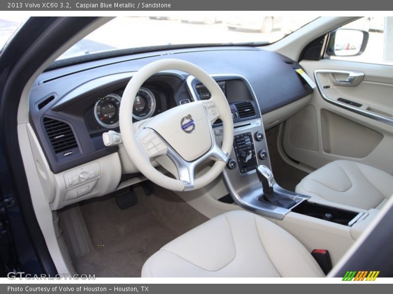 Caspian Blue Metallic / Sandstone 2013 Volvo XC60 3.2