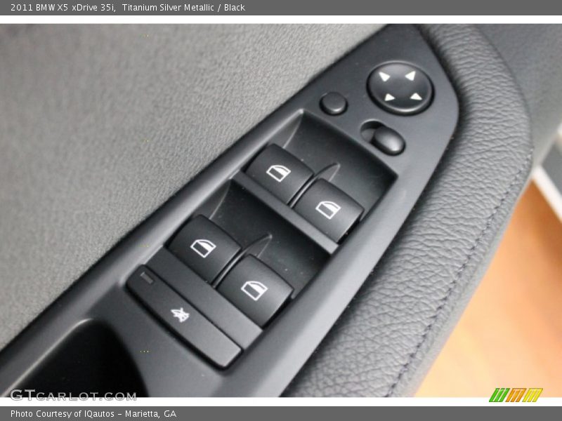 Titanium Silver Metallic / Black 2011 BMW X5 xDrive 35i