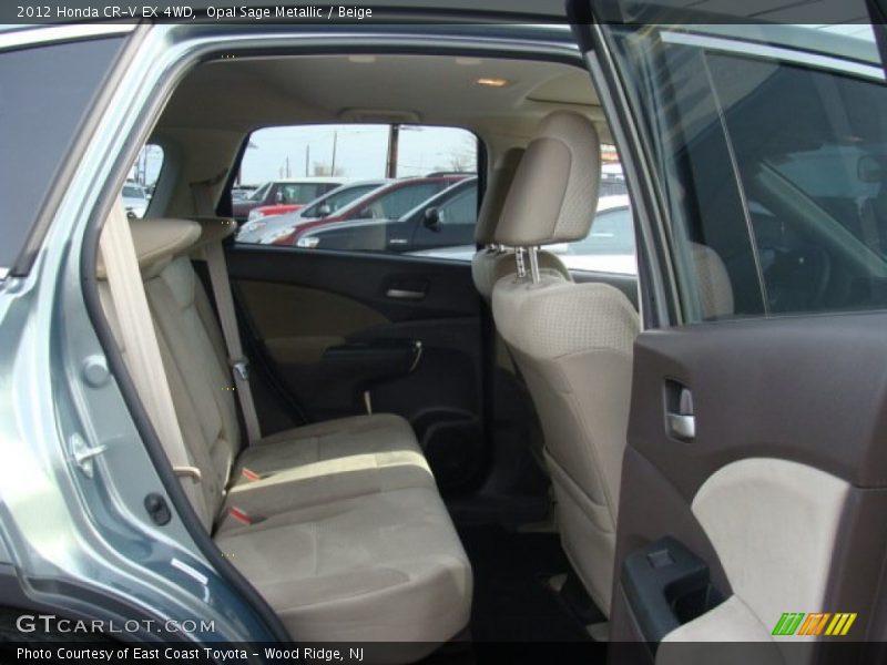 Opal Sage Metallic / Beige 2012 Honda CR-V EX 4WD