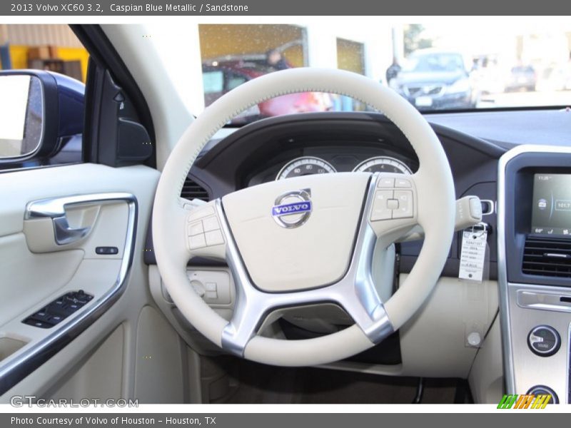 Caspian Blue Metallic / Sandstone 2013 Volvo XC60 3.2