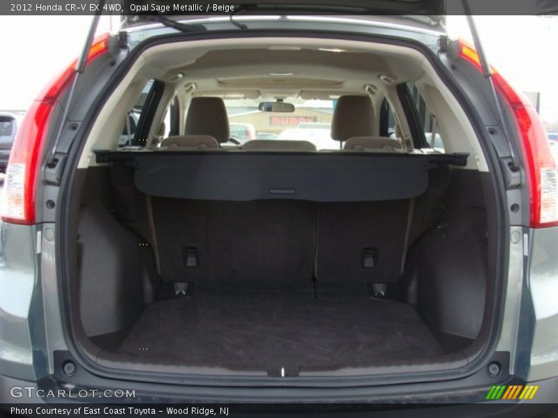 Opal Sage Metallic / Beige 2012 Honda CR-V EX 4WD