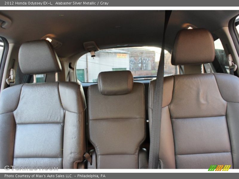 Alabaster Silver Metallic / Gray 2012 Honda Odyssey EX-L