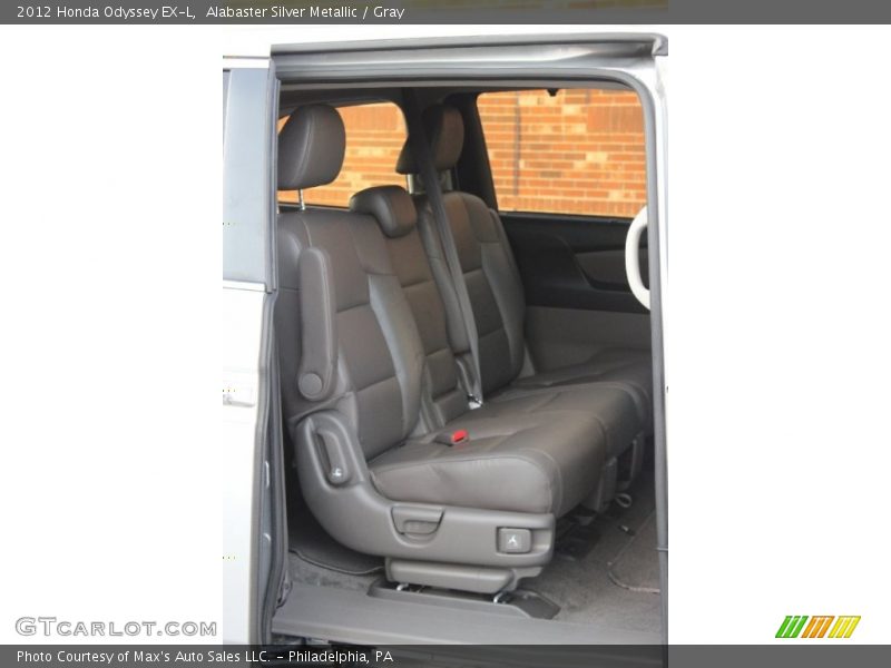 Alabaster Silver Metallic / Gray 2012 Honda Odyssey EX-L