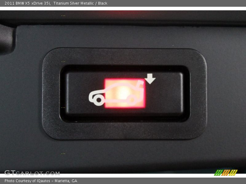 Titanium Silver Metallic / Black 2011 BMW X5 xDrive 35i