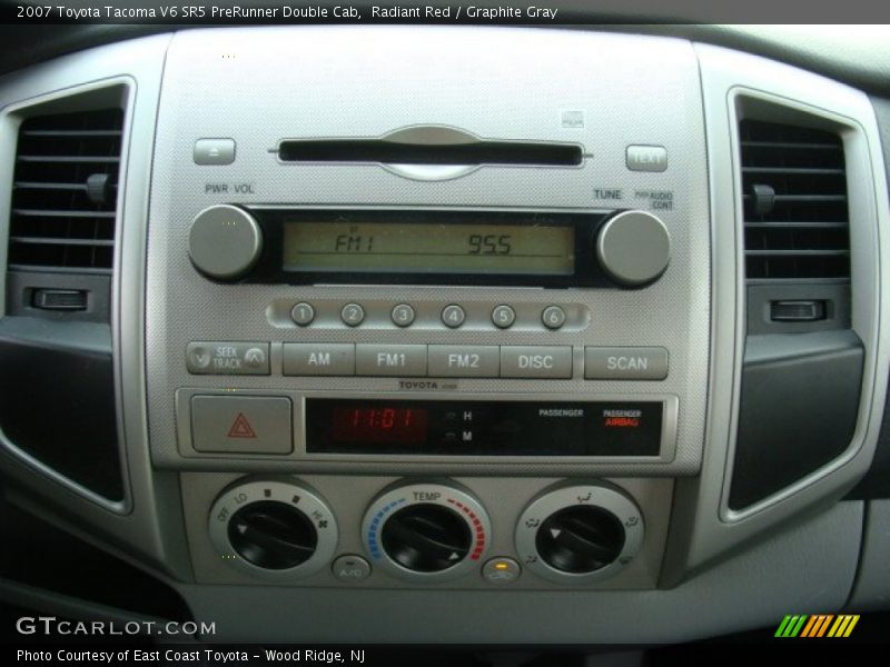 Radiant Red / Graphite Gray 2007 Toyota Tacoma V6 SR5 PreRunner Double Cab