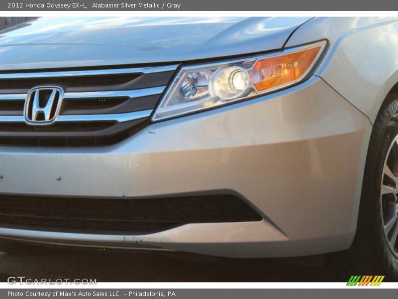 Alabaster Silver Metallic / Gray 2012 Honda Odyssey EX-L