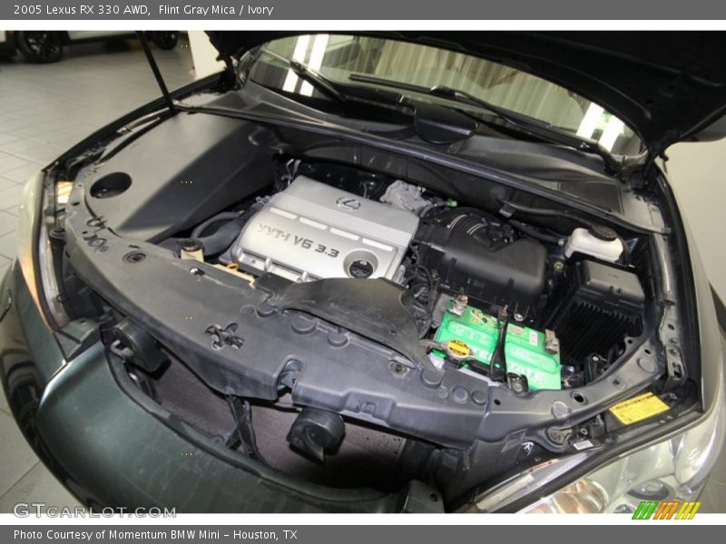 Flint Gray Mica / Ivory 2005 Lexus RX 330 AWD