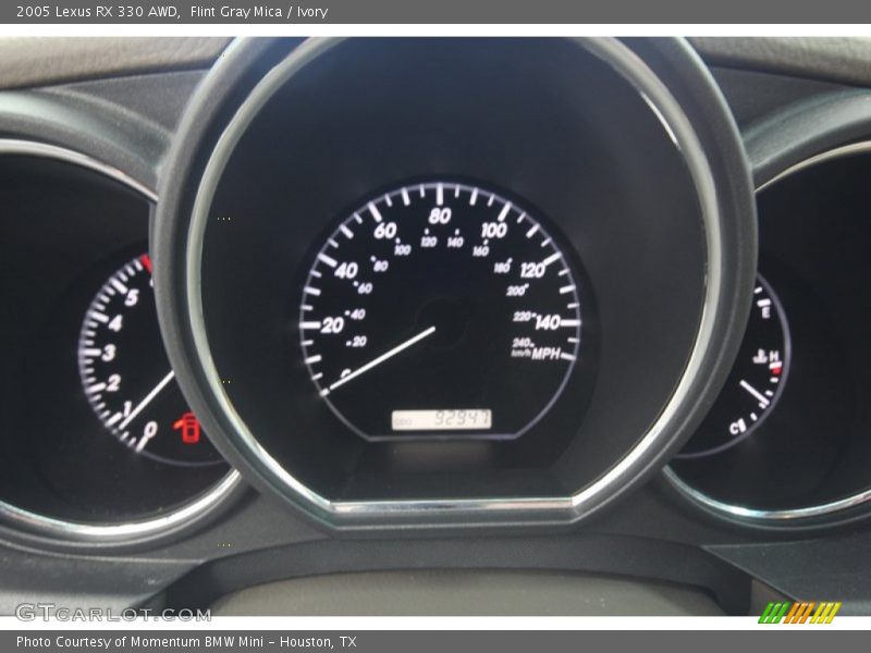 Flint Gray Mica / Ivory 2005 Lexus RX 330 AWD