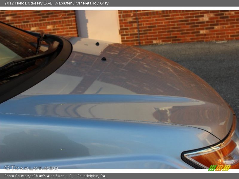 Alabaster Silver Metallic / Gray 2012 Honda Odyssey EX-L