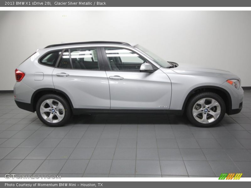 Glacier Silver Metallic / Black 2013 BMW X1 sDrive 28i