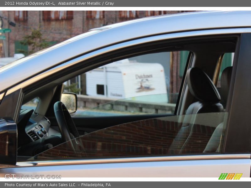 Alabaster Silver Metallic / Gray 2012 Honda Odyssey EX-L