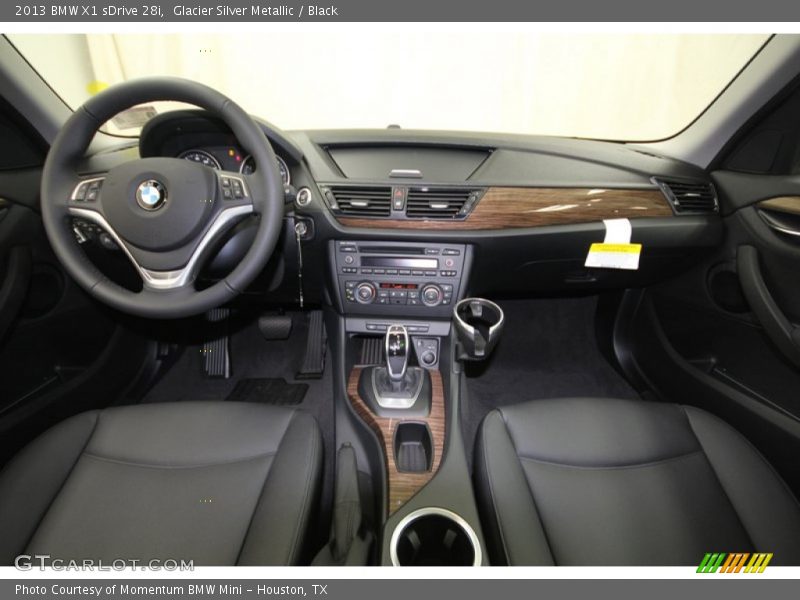 Glacier Silver Metallic / Black 2013 BMW X1 sDrive 28i