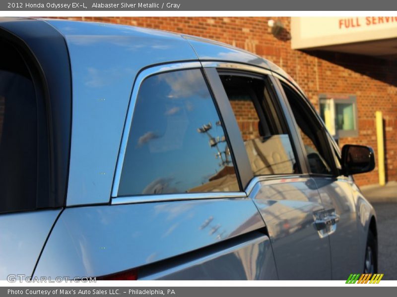 Alabaster Silver Metallic / Gray 2012 Honda Odyssey EX-L